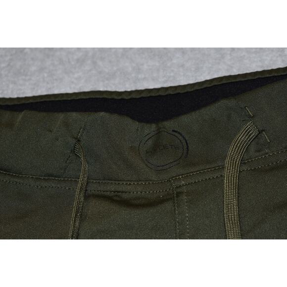 Hylete Shorts Men Size Large Above Knee Gym Workout 9" Inseam Green Draw Strings - Picture 2 of 6